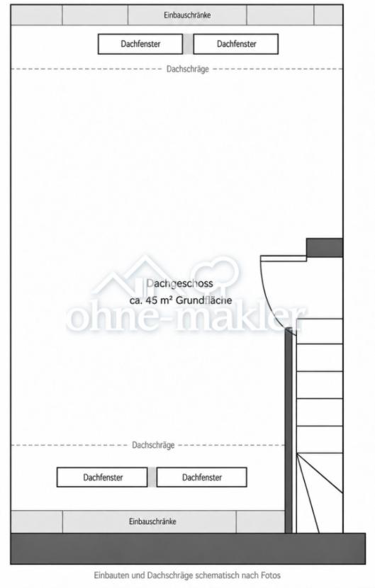 Grundriss Dachgeschoss