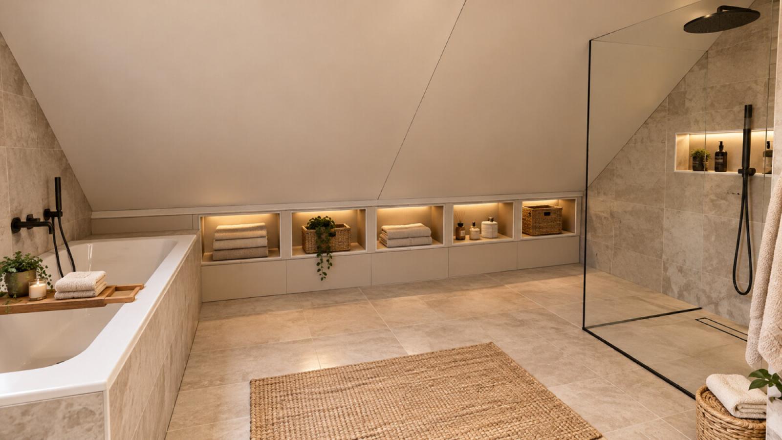 Badezimmer virtuell eingerichtet