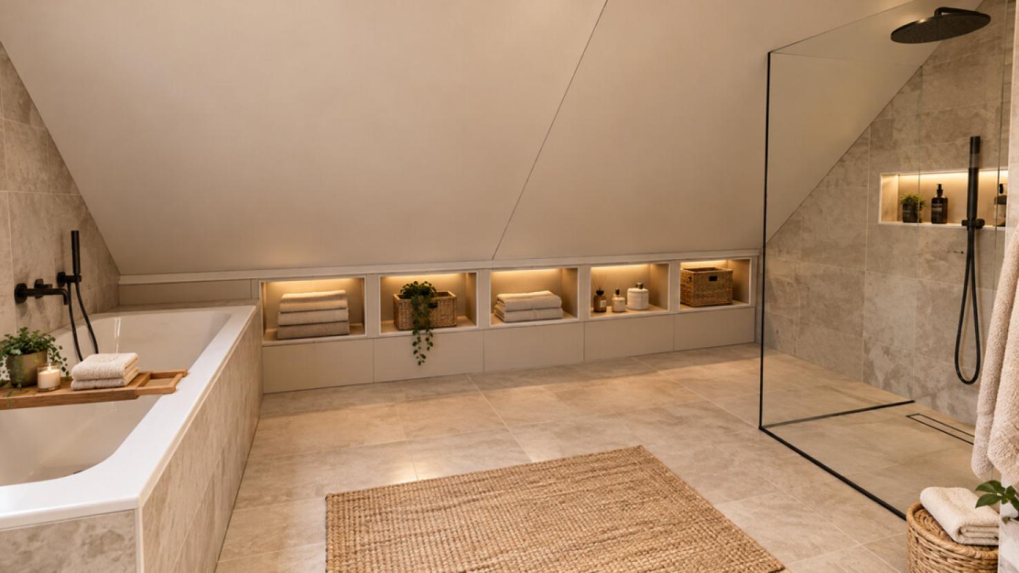 Badezimmer virtuell eingerichtet