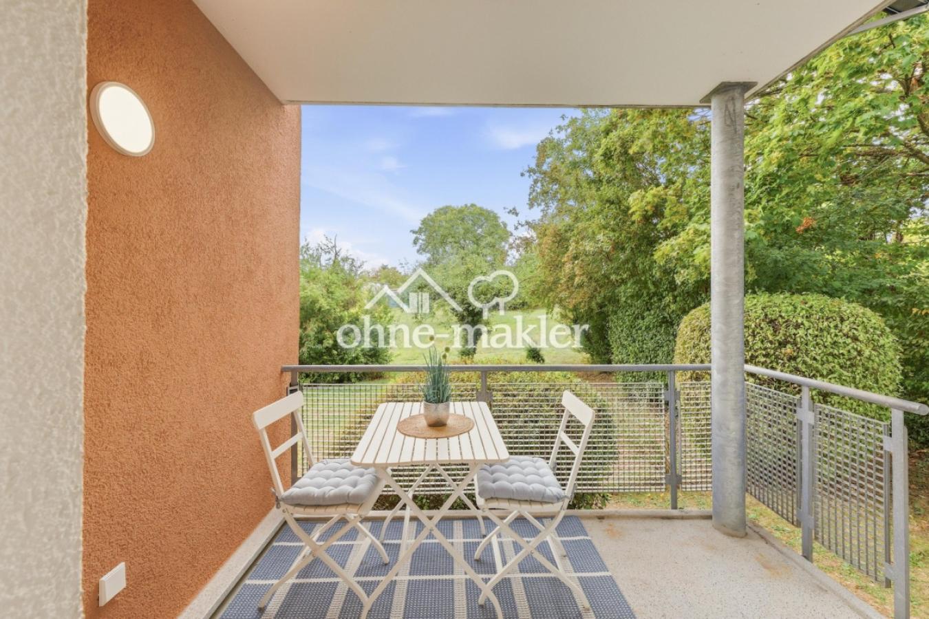 Balkon mit Ausblick