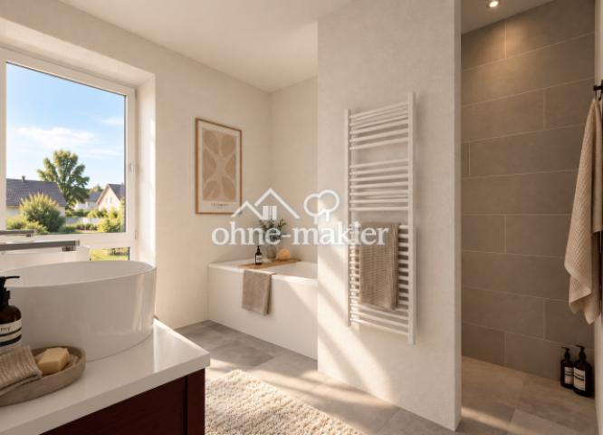 Blick ins Badezimmer