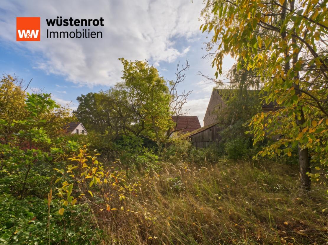 hinter der Scheune