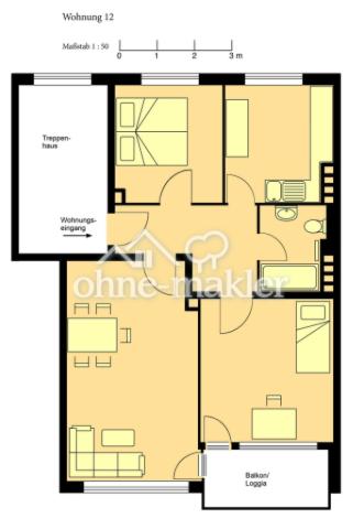 Wohnungsgrundriss