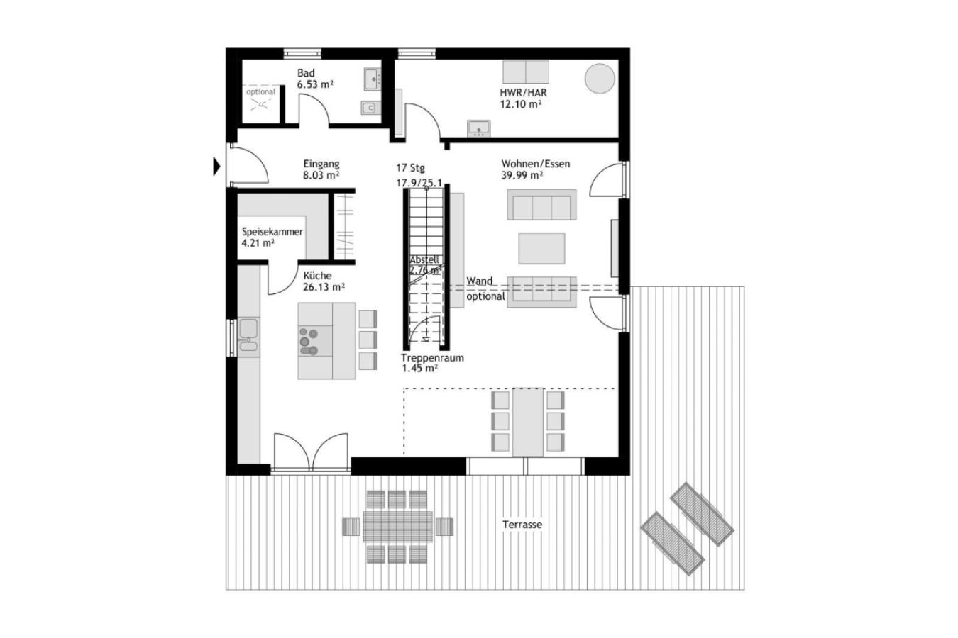 Grundriss Erdgeschoss
