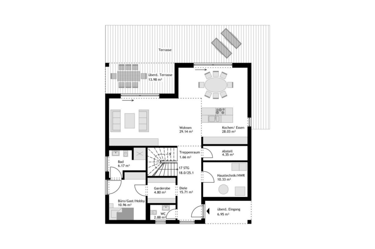 Grundriss Erdgeschoss