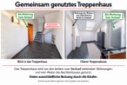 Geminsames Treppenhaus mit Wohnungstüren