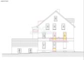 Ansicht-Süd mit Balkon