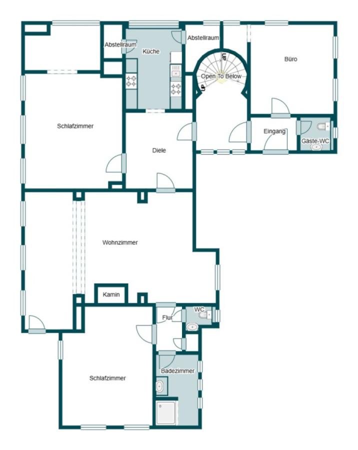 Skizze Grundriss EG