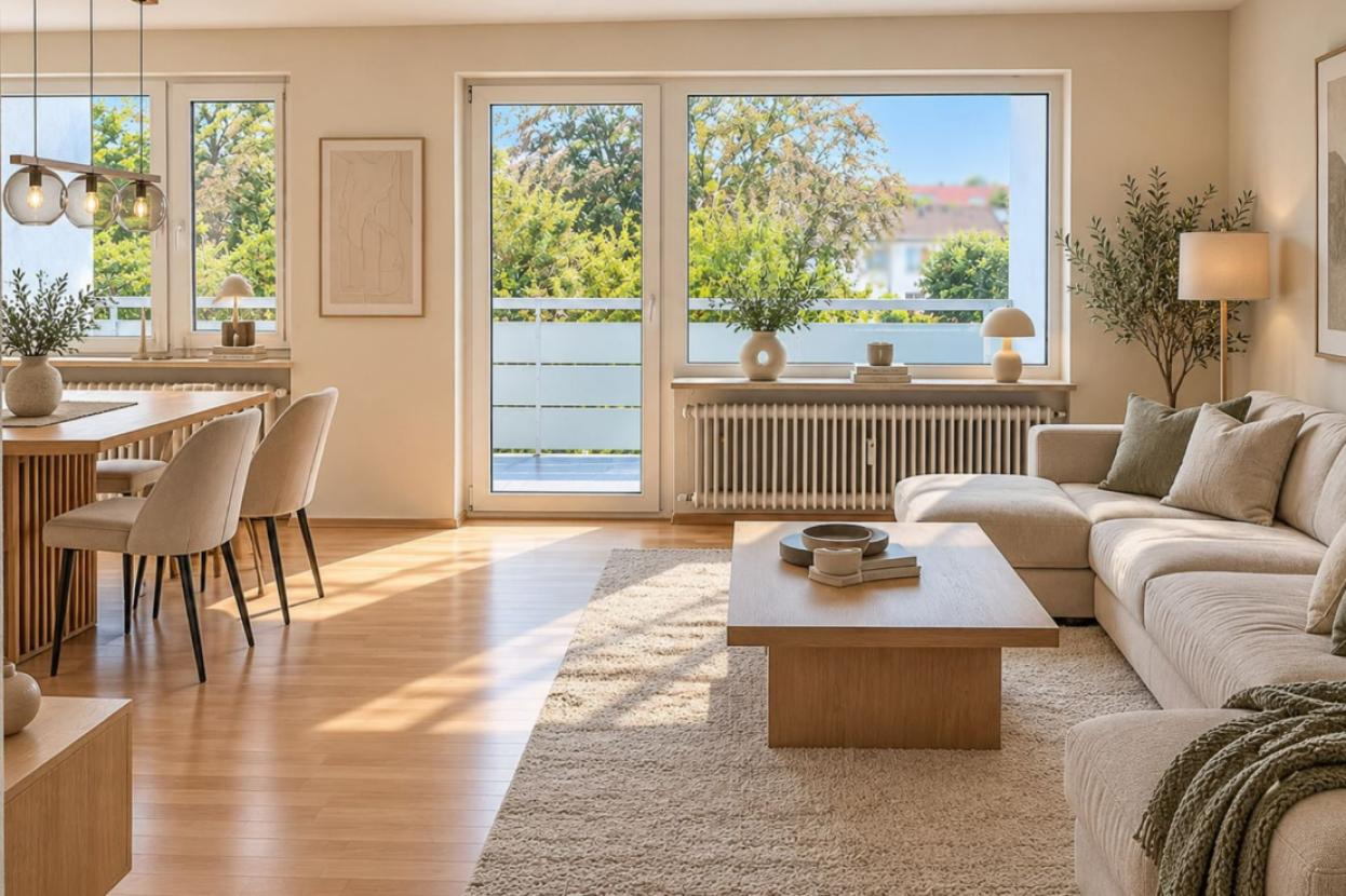 Wohnzimmer Visualisierung