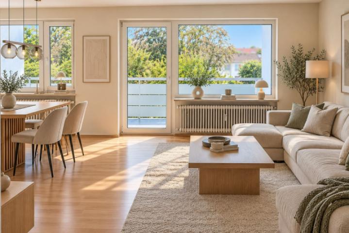 Wohnzimmer Visualisierung