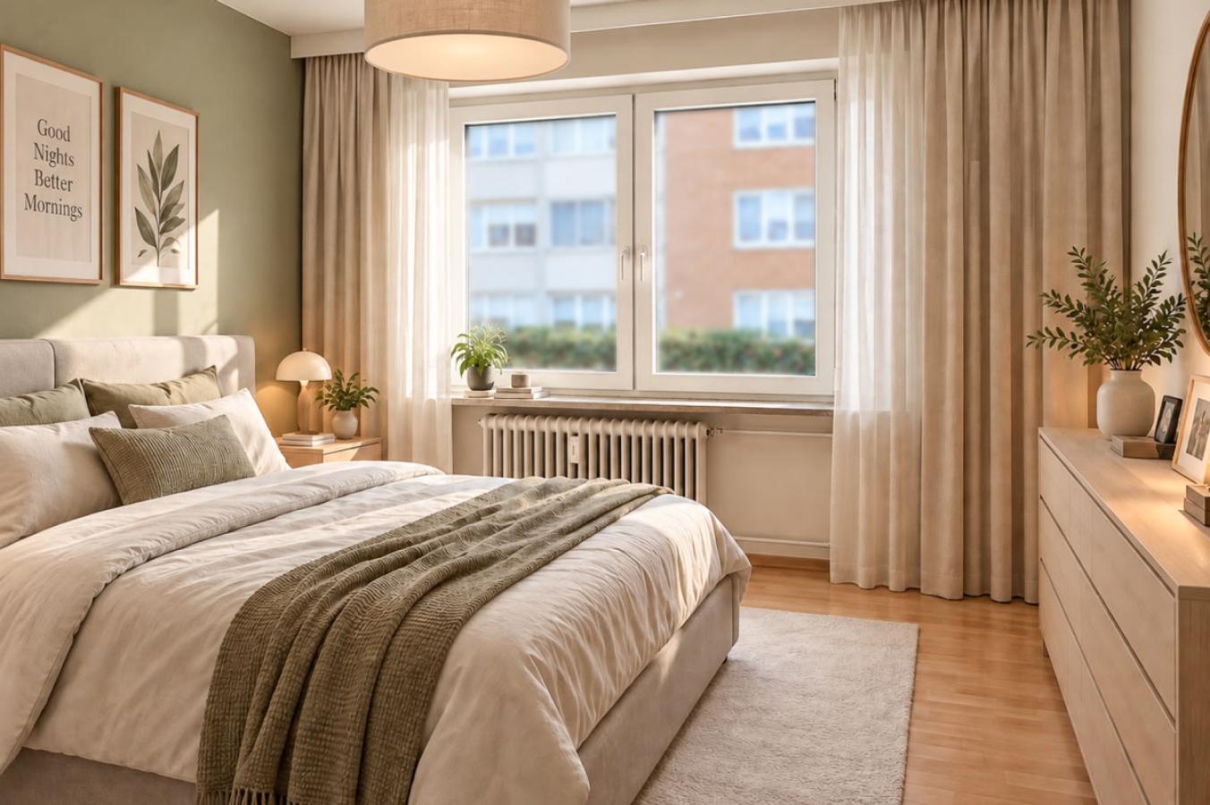 Schlafzimmer Visualisierung