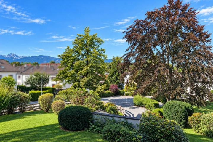Ausblick Balkon