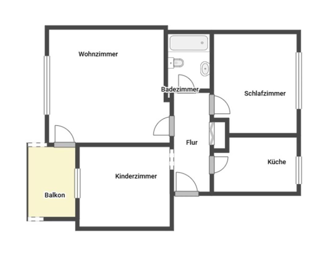 Grundriss Skizze