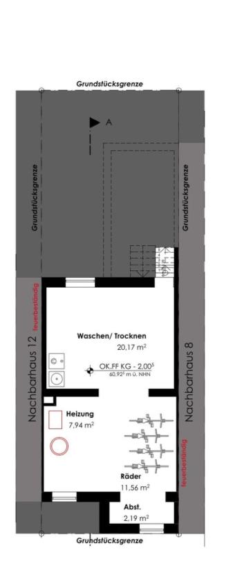 Grundriss Skizze UG