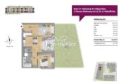 Grundriss und privater Garten