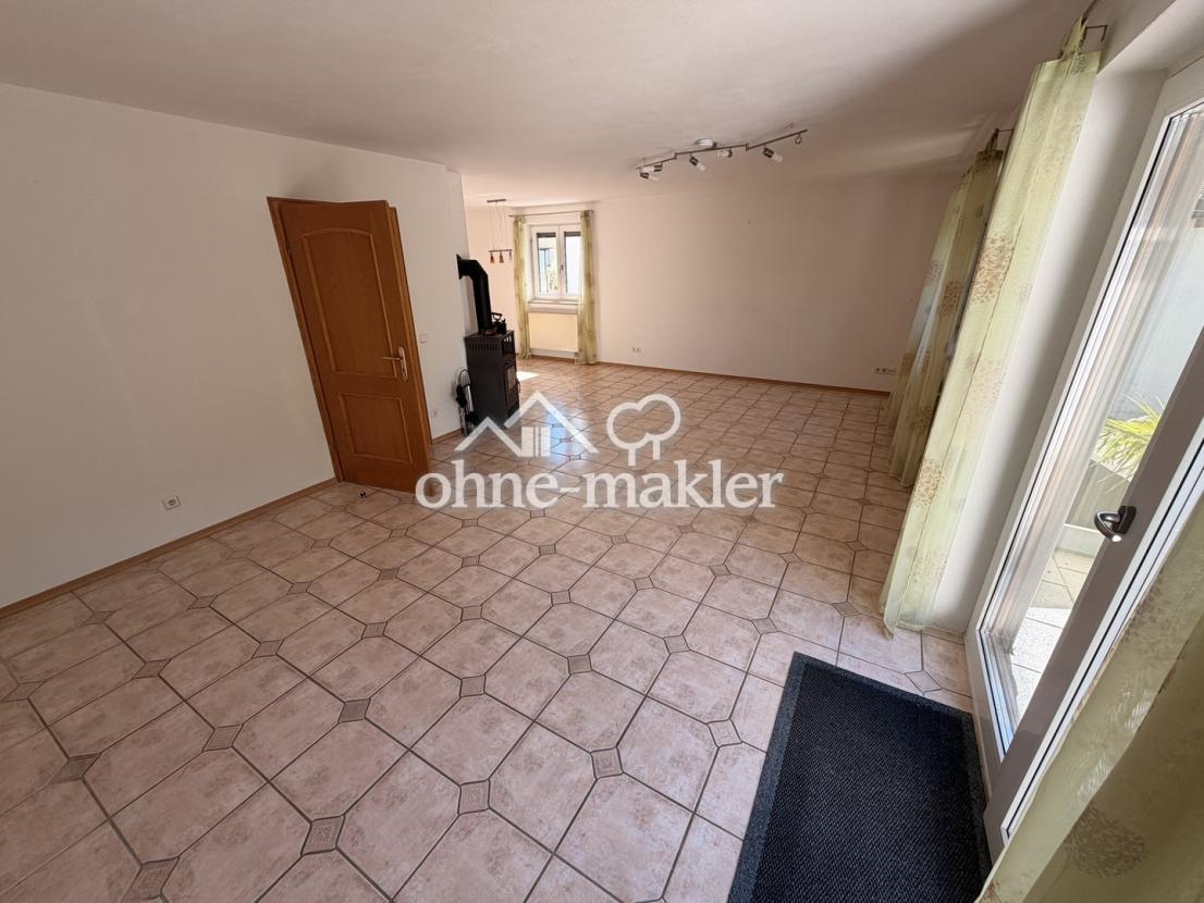 Wohnzimmer mit Schwedenofen
