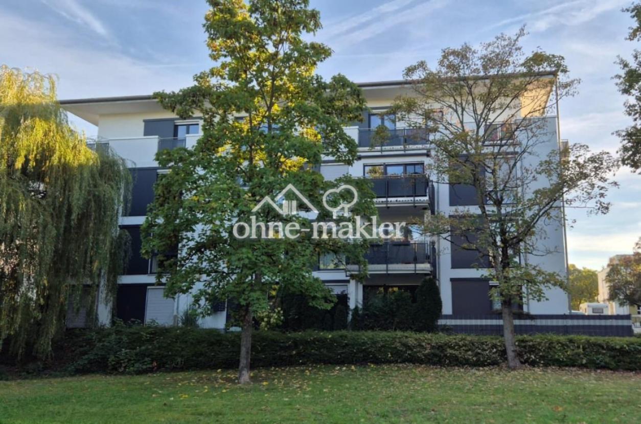 Seitenansicht des Hauses