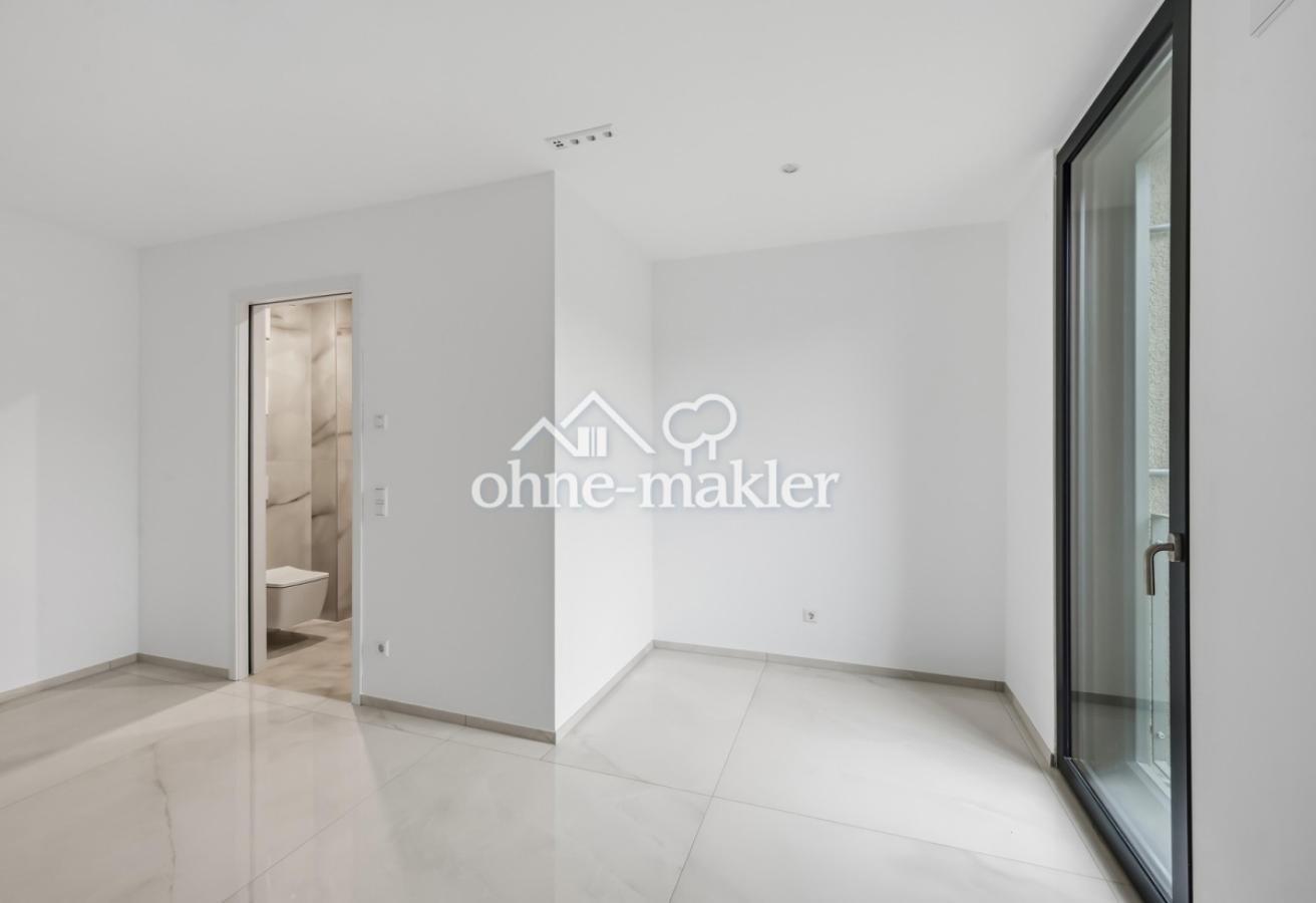 Schlafzimmer leer