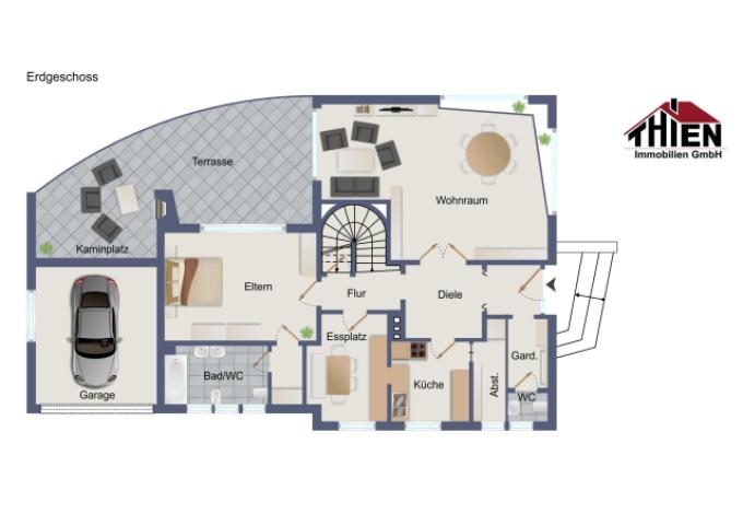 Grundriss Erdgeschoss