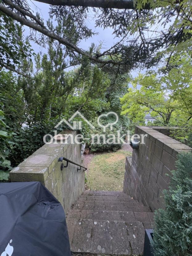 Treppe in den Garten