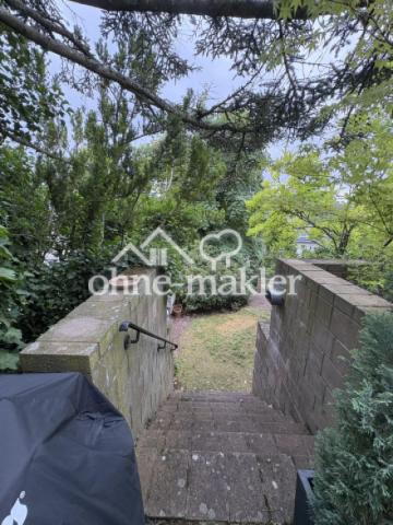 Treppe in den Garten