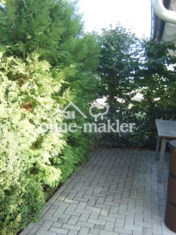 gepflasterte Abstellfläche