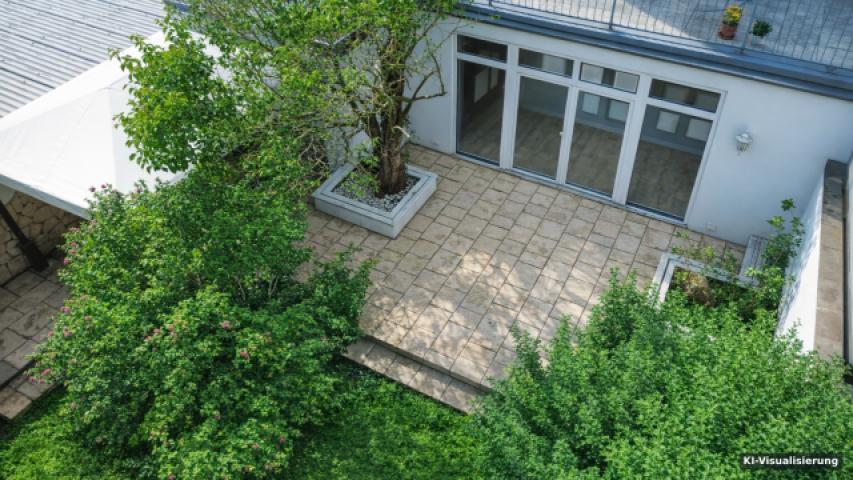 KI-Visualisierung – Terrasse