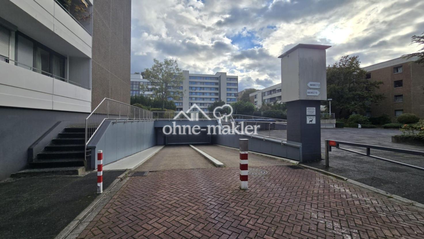 Tiefgaragenzufahrt