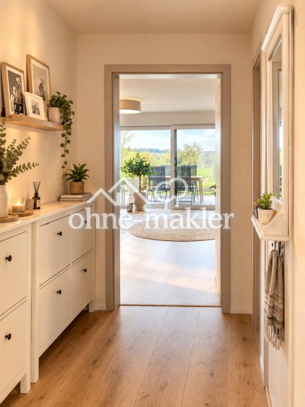 Flur zum Wohnzimmer