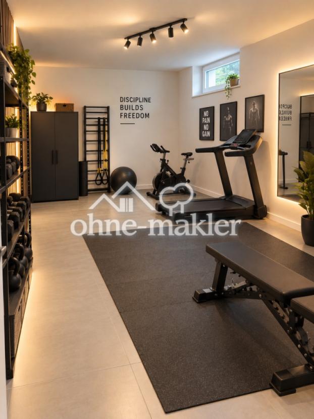 Keller Fitnessraum