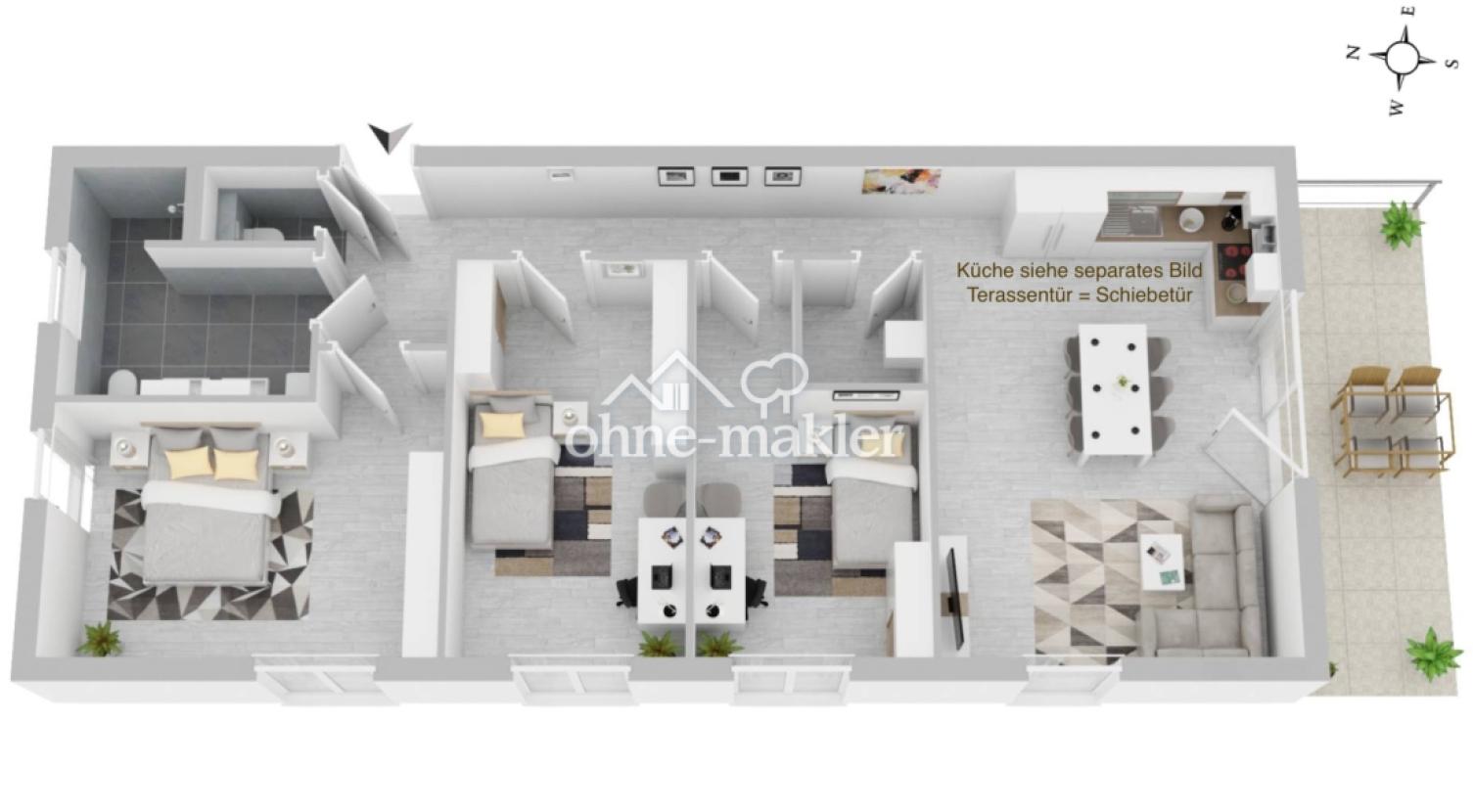 Simulation Wohnung
