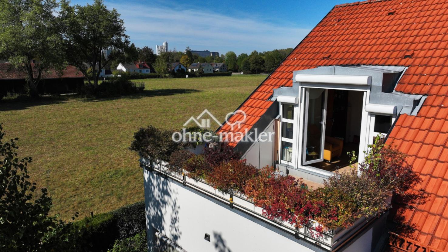 Terrasse und Ausblick