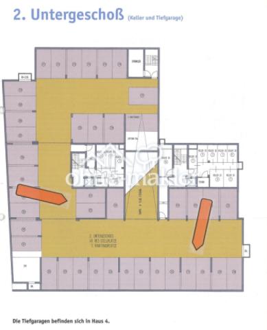 Grundriss Tiefgarage