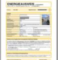 Energieausweis Seite 1