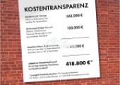 Kostentransparenz