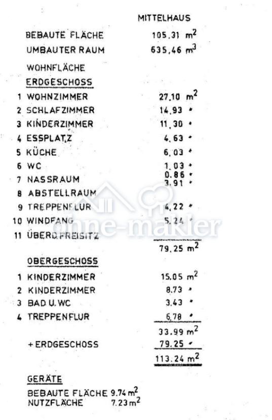Flächenbeschreibung "original"