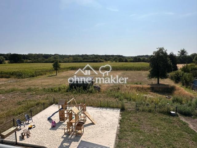 Spielplatz, Blick  zur Geithe
