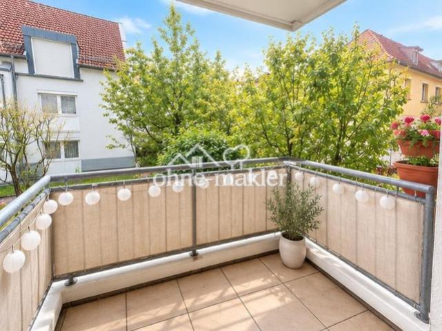 Balkon zur Gartenseite