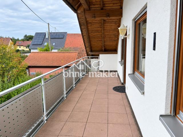 Balkon mit Ausblick