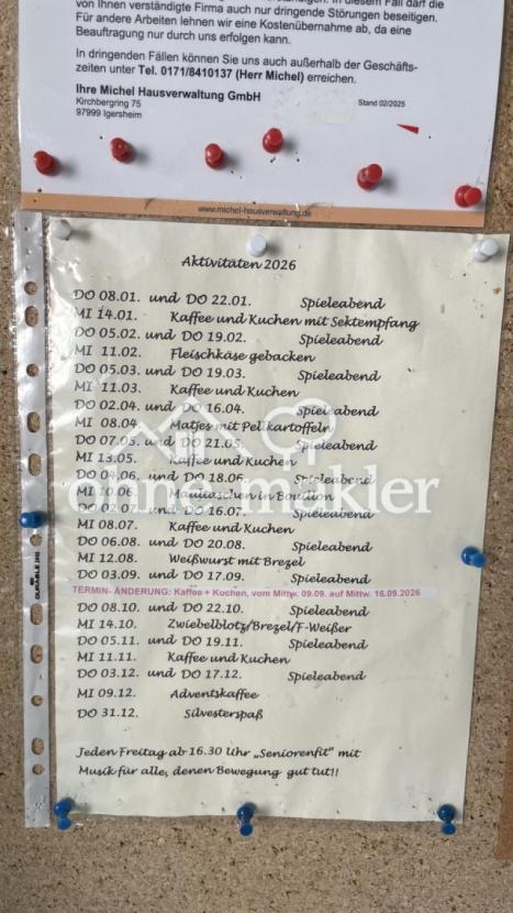 Einladung zu Aktivitäten