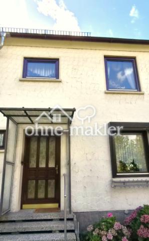 Vorderansicht des Hauses