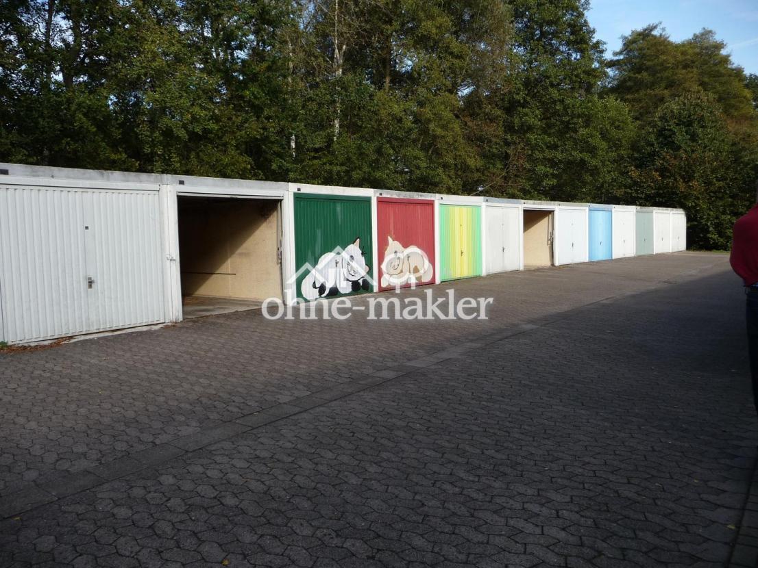 Garage direkt am Haus