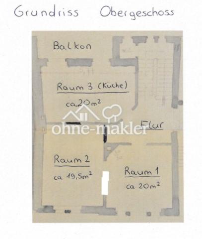 Grundriss Obergeschoss