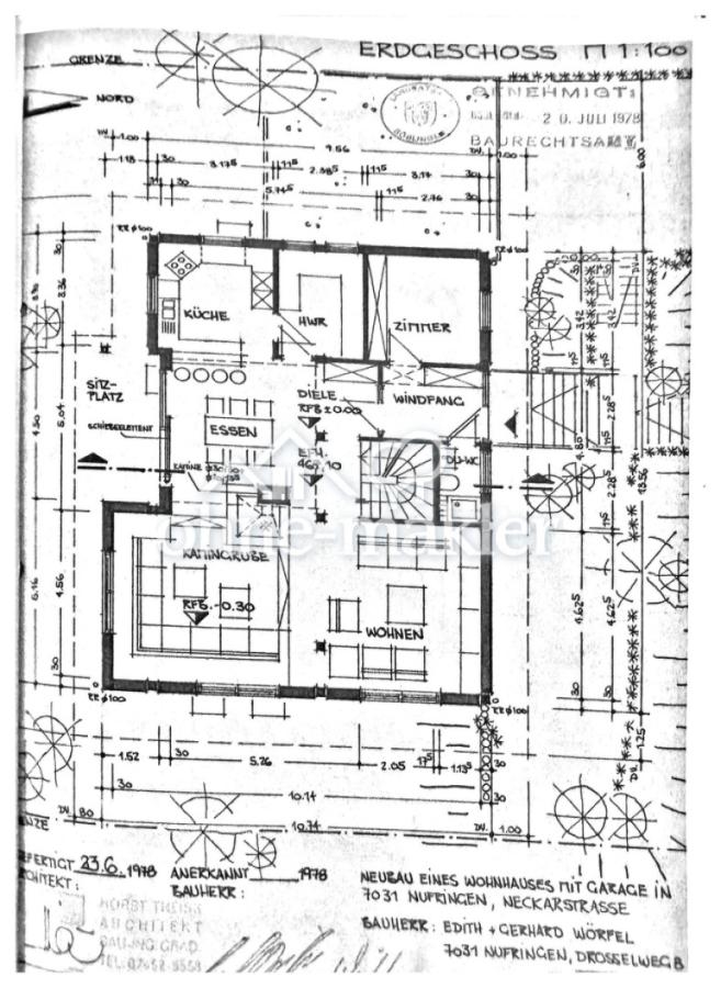 Grundriss Erdgeschoss