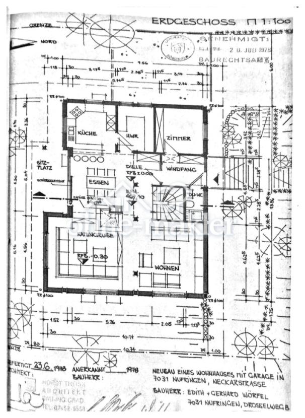Grundriss Erdgeschoss