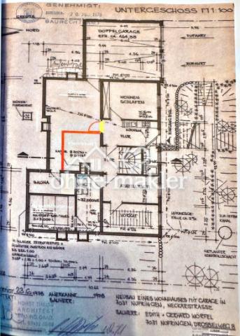 Grundriss Untergschoss