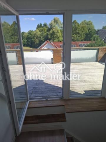 Terrasse im Dachgeschoss