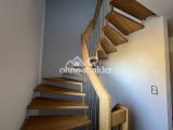 Treppe zum Dachgeschoss