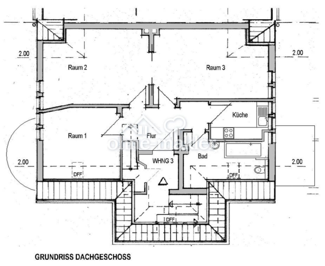 Dachgeschoss (Bestand)