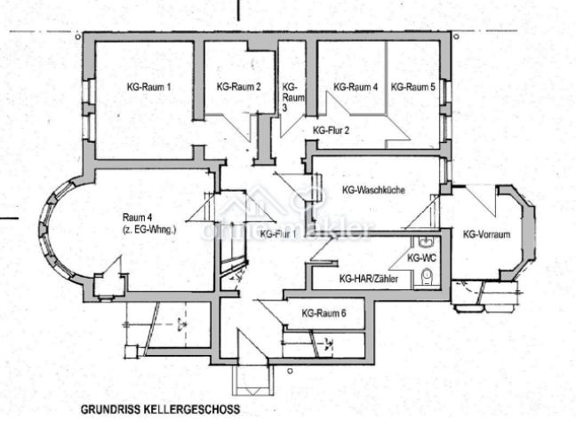 Kellergeschoss (Bestand)